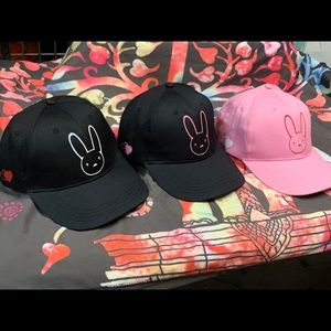 Valentines Bad Bunny hats